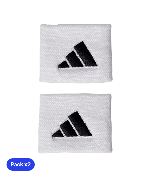 Adidas White Logo Grande 2024 (Pack x2) Wristband Wristband Adidas