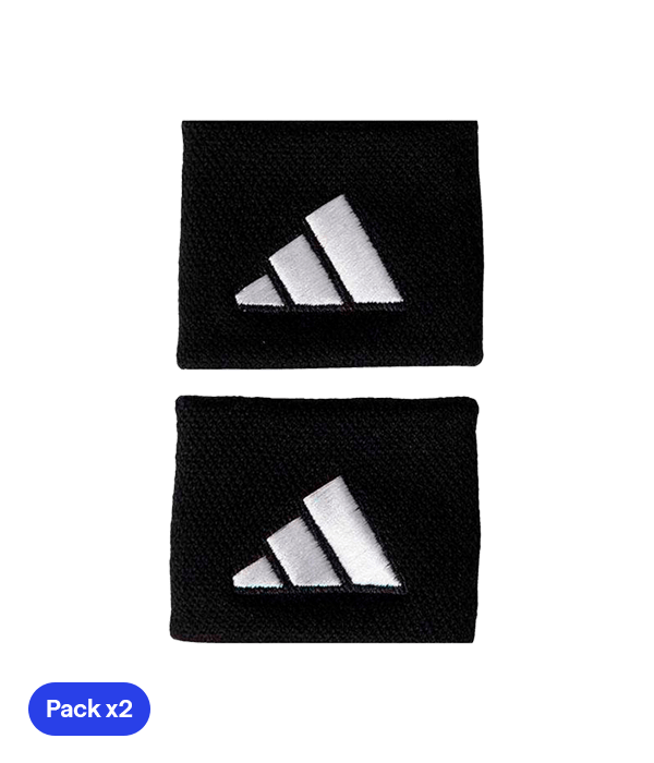 Adidas Black 2024 (Pack x2) Wristband Wristband Adidas