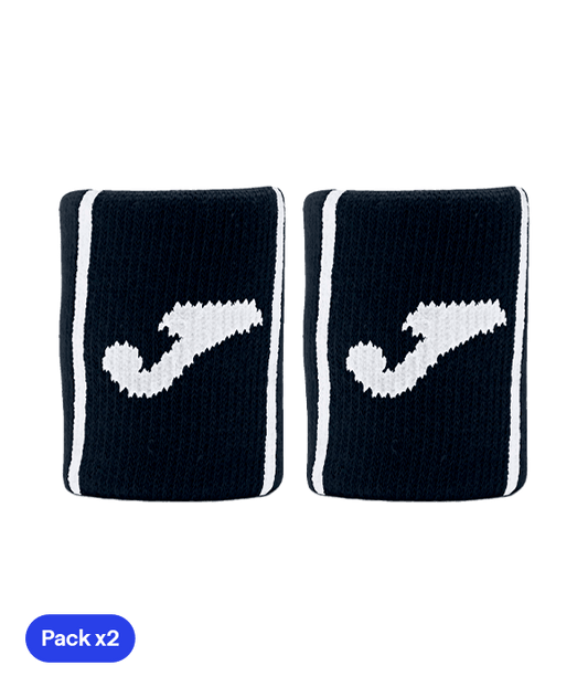 Joma Game Cortas Black Pack x2 Wristband Wristband Joma