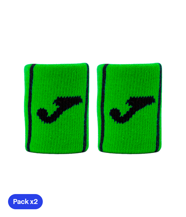 Joma Game Cortas Green Pack x2 Wristband Wristband Joma