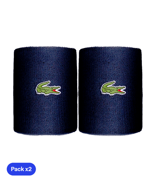 Lacoste Blue Marino (Pack x2) Wristband Wristband Lacoste