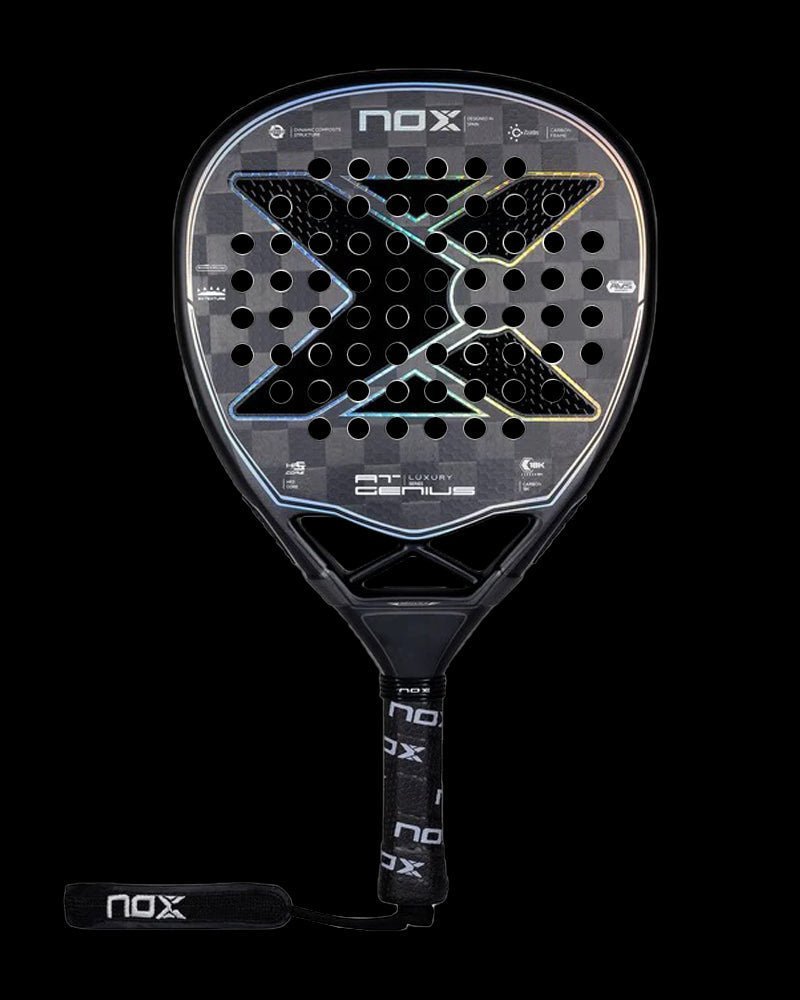 Load image into Gallery viewer, NOX AT Genius Attack 18K Limited Edition racket
