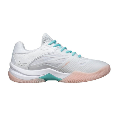 NOX AT10 LUX White/ Turquoise 2024 Padel Shoes Padel Shoes Nox