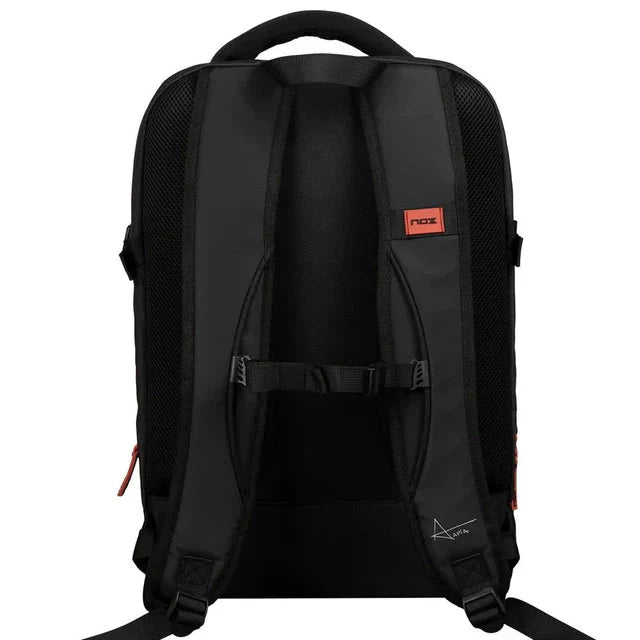 NOX LUXURY Open Series Black/ Red 2024 Backpack Padel Bag Nox