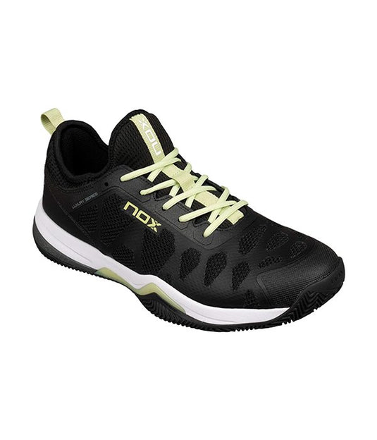 Nox NERBO Black/Soft Lime 2024 Padel Shoes