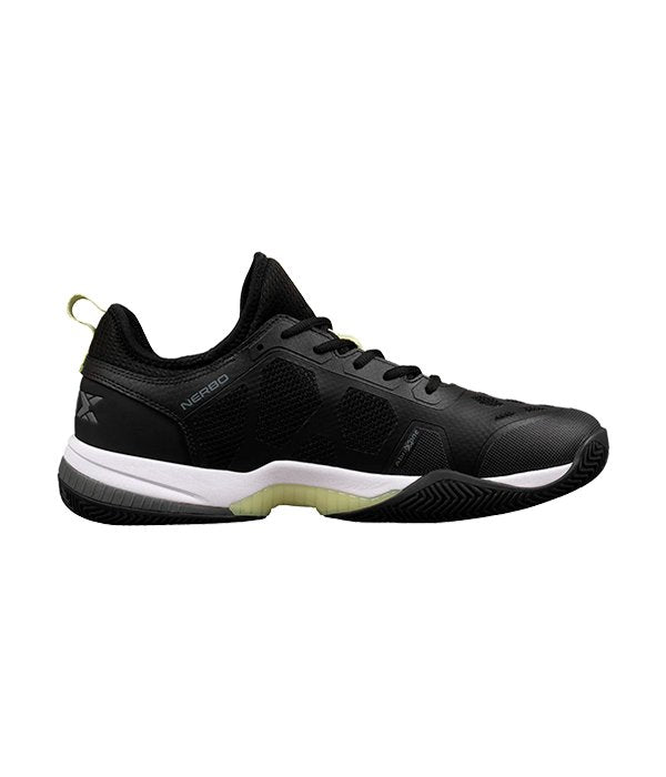 Load image into Gallery viewer, Nox NERBO Black/Soft Lime 2024 Padel Shoes
