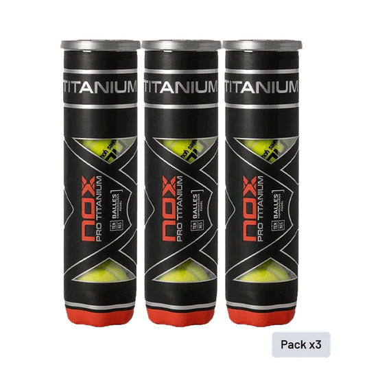 Nox Pro Titanium Balls (x4) (Pack x 3)