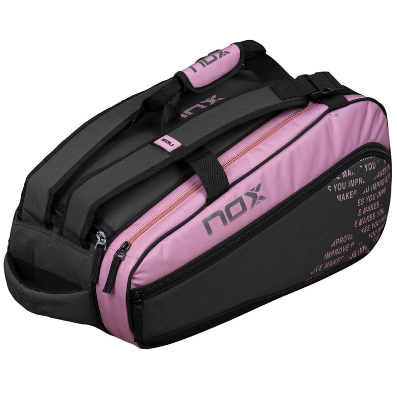 Load image into Gallery viewer, NOX Street Gray/Pink 2024 Padel Bag
