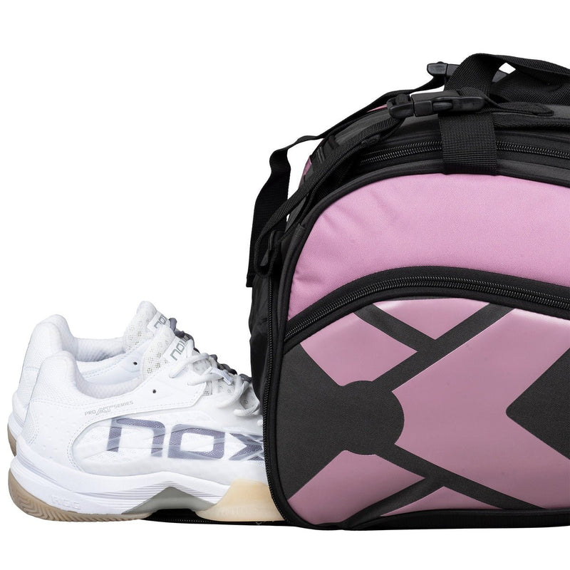 Load image into Gallery viewer, NOX Street Gray/Pink 2024 Padel Bag
