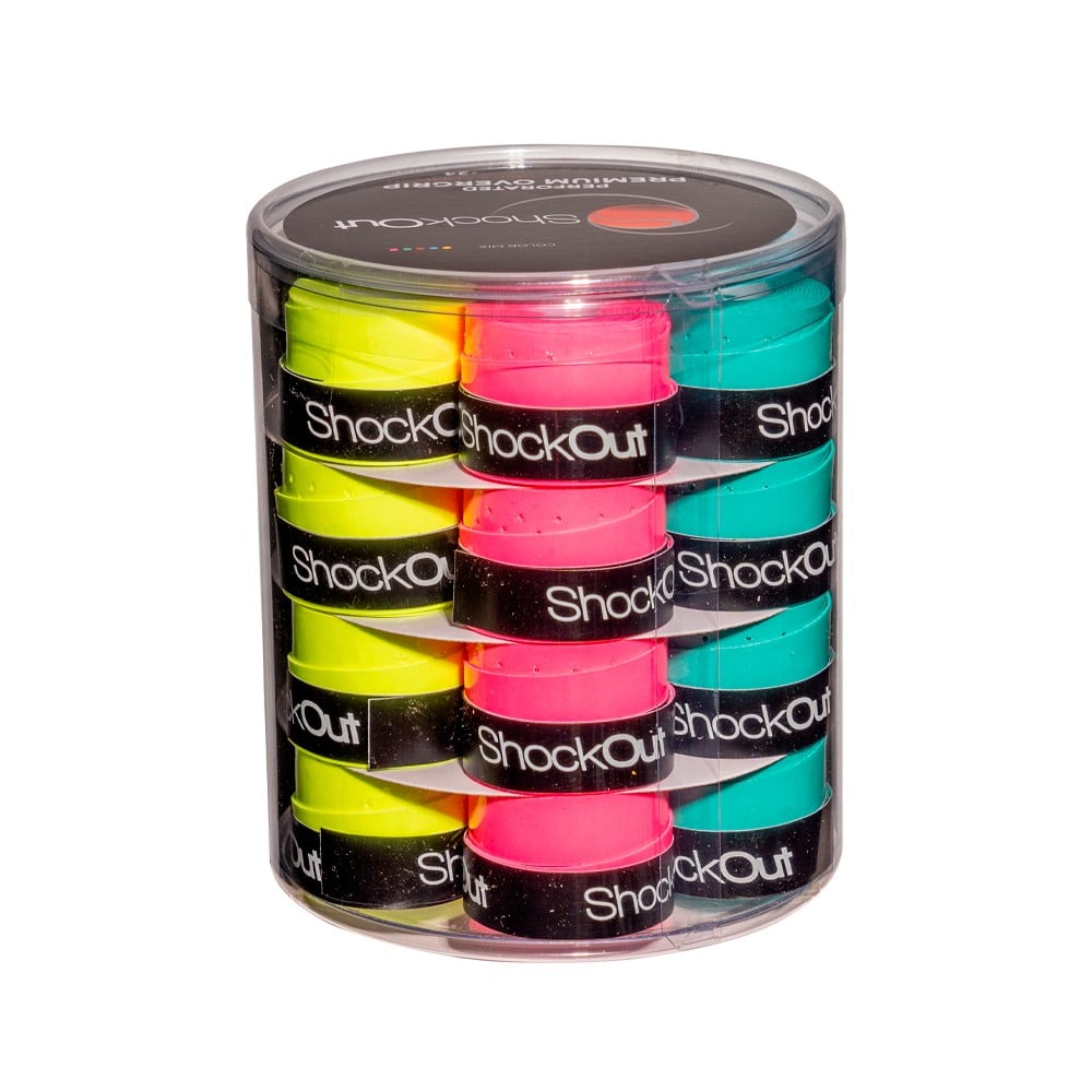 Overgrips SHOCKOUT Perforated Multicolor 24 Uds Accessories ShockOut