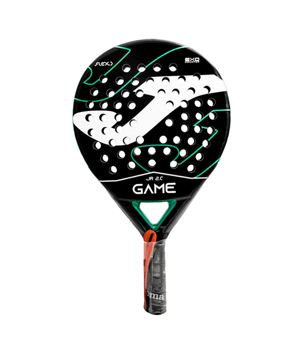 Joma Game Junior Black/Green 2025 Padel Racket Padel Racket Joma