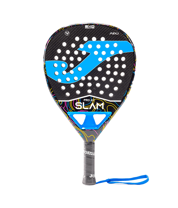 Joma Slam Pro Black/Turquesa 2025 Padel Racket Padel Racket Joma