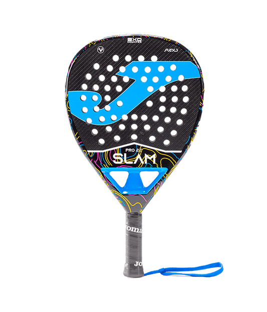 Joma Slam Pro Black/Turquesa 2025 Padel Racket Padel Racket Joma
