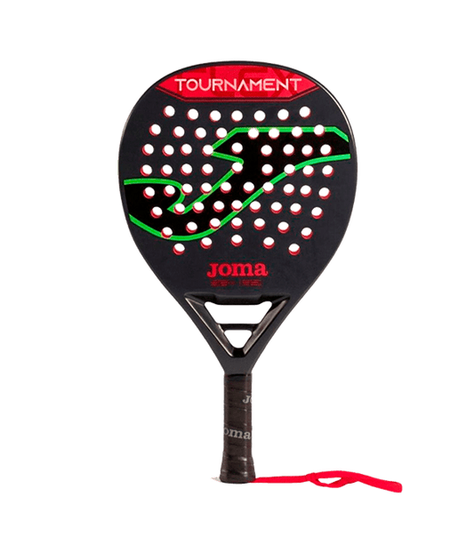 Joma Tournament Flex Black Red Padel Racket Padel Racket Joma