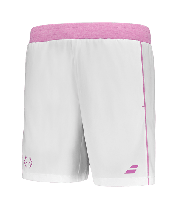 Pantalón Babolat Juan Lebrón Blanco/Rosa 2025 - STARz PADEL