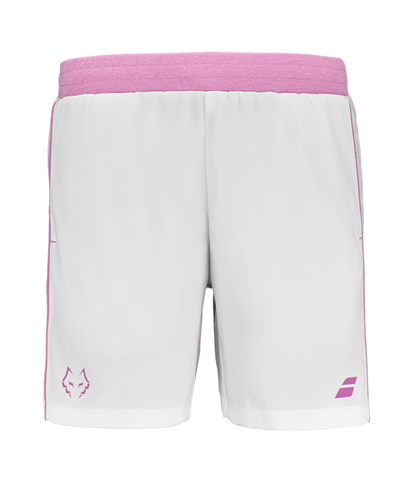 Pantalón Babolat Juan Lebrón Blanco/Rosa 2025 - STARz PADEL