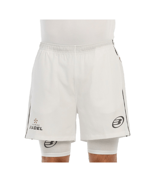 Pants Bullpadel Barde White 2025 Padel Clothes Bullpadel