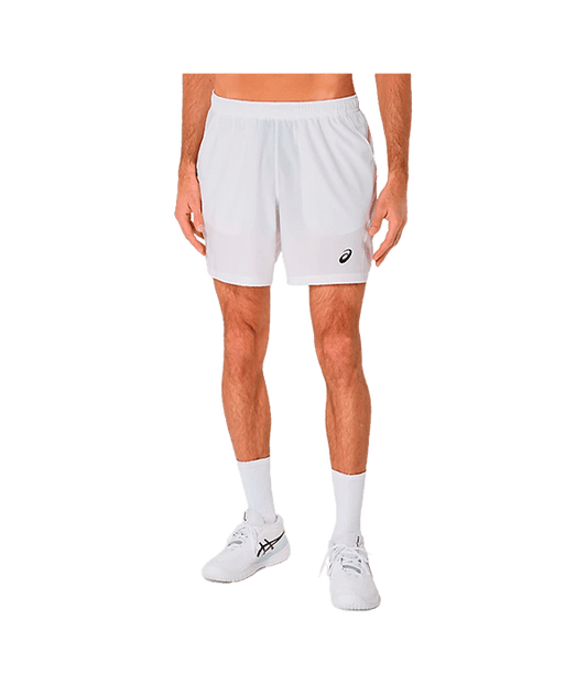 Pants Corto Asics Court 7in Brilliant/White 2025 Padel Clothes Asics Padel