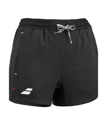 Pants corto Babolat Exercise Niña Black 2025 Padel Clothes Babolat