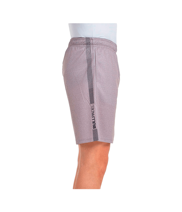 Pantalón Corto Bullpadel Belez Gris Medio Vigore 2025 - STARz PADEL
