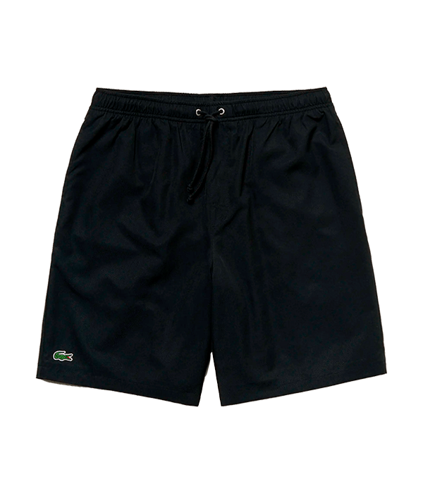 Pants Corto Lacoste Black 2025 Padel Clothes Lacoste