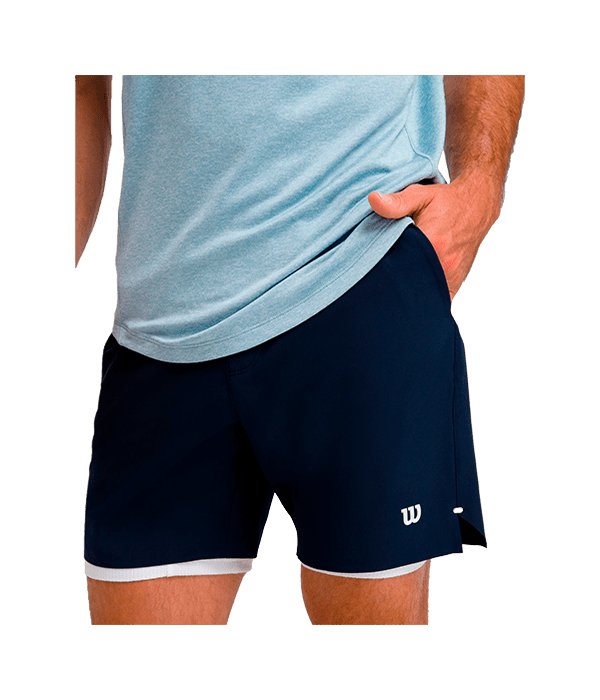 Pantalón Corto Wilson Tournamet V2 7´´ Navy 2025 - STARz PADEL