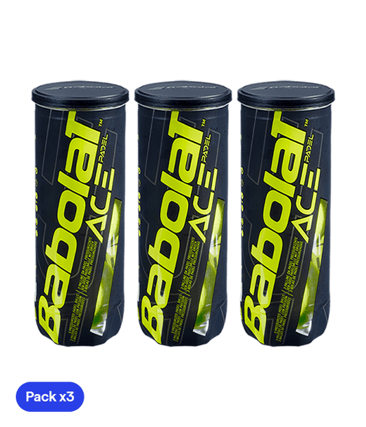Babolat Ace Padel Balls (Pack x3) Padel Balls Babolat