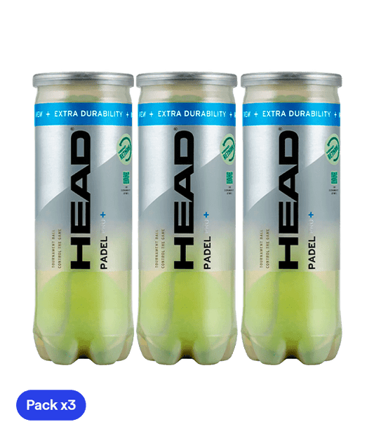 HEAD Padel Pro+ 2024/2025 (pack x3) Padel Balls Padel Balls Head