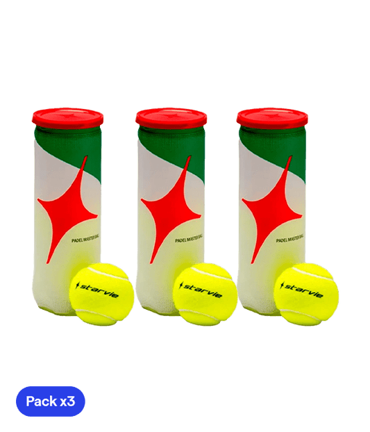 Starvie Padel Master Balls (Pack x3) Padel Balls Star Vie