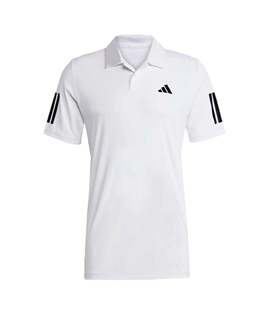 Polo Adidas Club 3STR White 2025 Padel Clothes Adidas