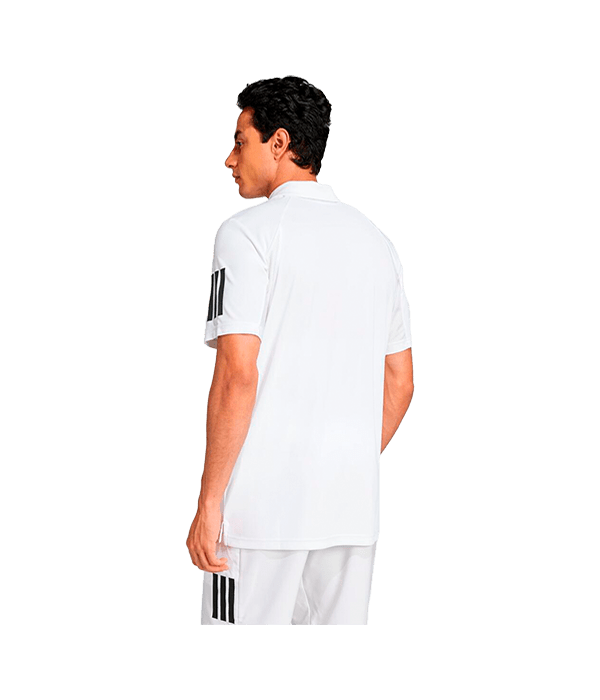 Polo Adidas Club 3STR White 2025 Padel Clothes Adidas
