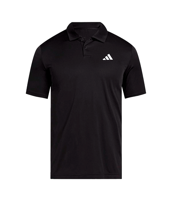 Polo Adidas Club Tee Black 2025 Padel Clothes Adidas