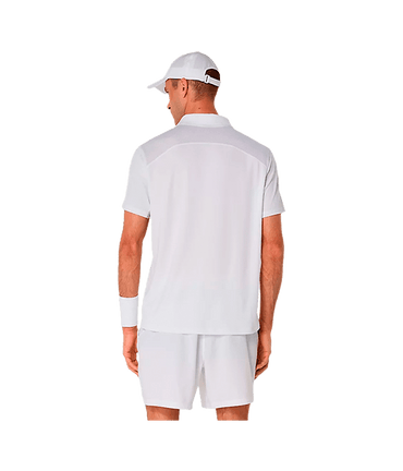 Polo Asics Court Brilliant White 2025 Padel Clothes Asics Padel