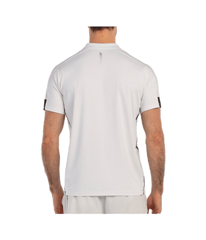 Polo Bullpadel Bogue Blanco 2025 Padel Clothes Bullpadel