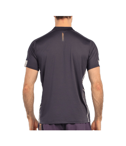 Polo Bullpadel Bogue Negro Carbon 2025 Padel Clothes Bullpadel