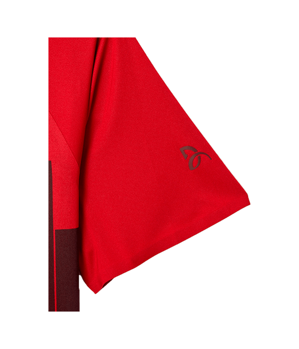 Polo Lacoste Djokovic Red/Black 2025 Padel Clothes Lacoste