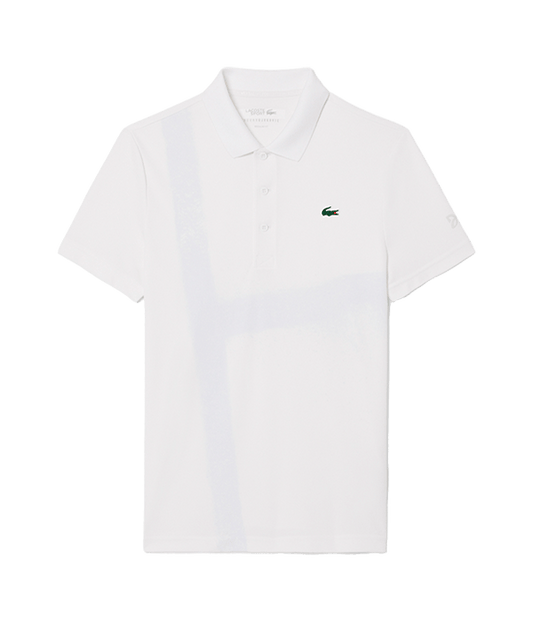 Polo Lacoste Novak Djokovic White 2025 Padel Clothes Lacoste