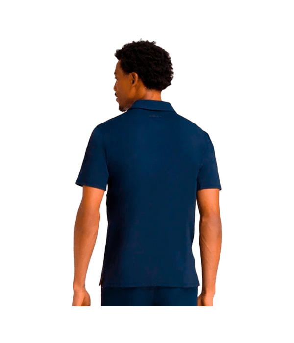 Polo Wlison League Navy 2025 Padel Clothes Wilson