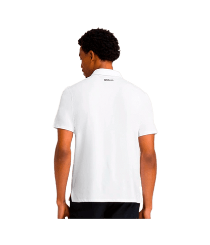 Polo Wlison League White 2025 Padel Clothes Wilson