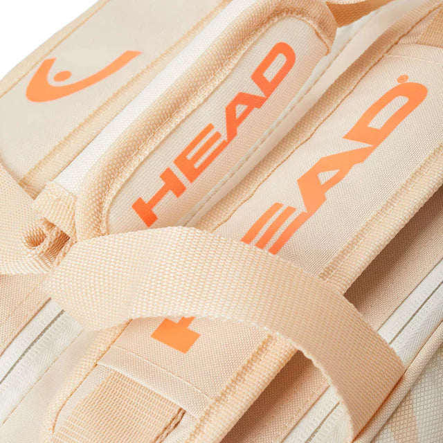 Cargue la imagen en el visor de la galería, HEAD BASE Padel Bag M 2023 Beige Racket Bag
