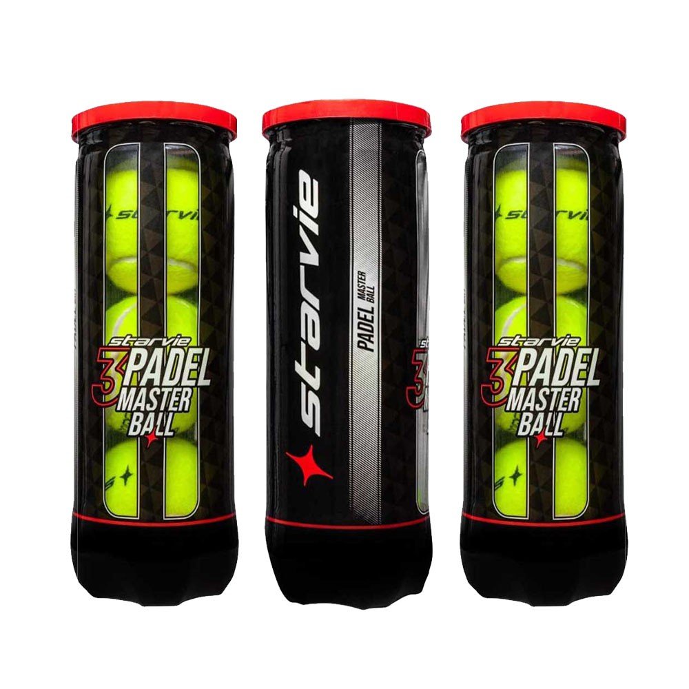STARVIE MASTER BALL Padel Balls Pack of 3 Balls StarVie