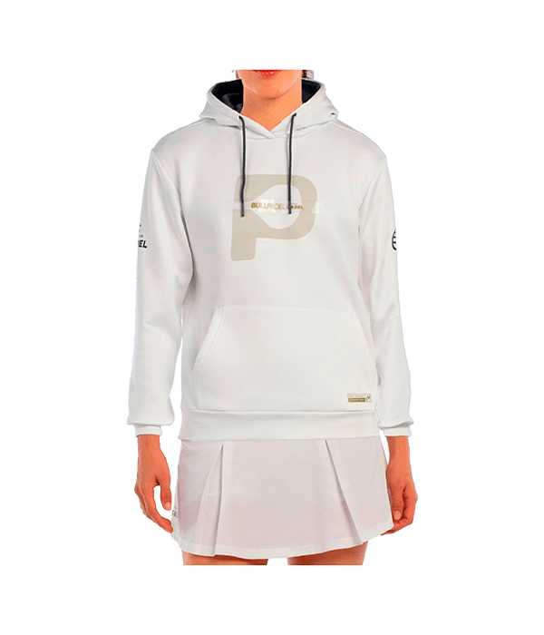 Sudadera Bullpadel Aerea Woman Blanco 2025 Premier Padel - STARz PADEL
