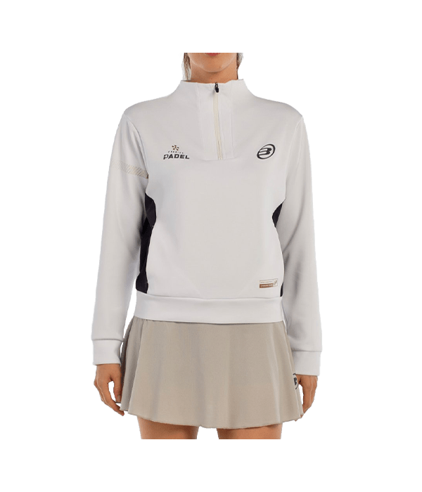 Sudadera Bullpadel Airar Women Blanco 2025 - STARz PADEL