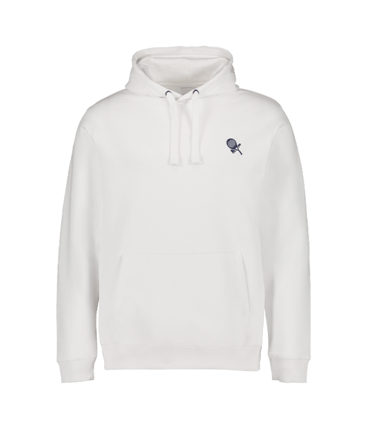 Hoodie Padel Team Gourmet Unisex Blanca Padel Clothes Gourmet