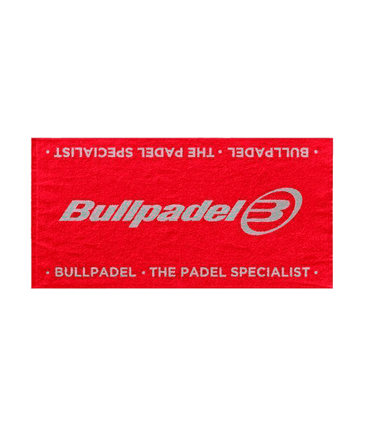 Bullpadel Red 2025 Towel Padel Clothes Bullpadel