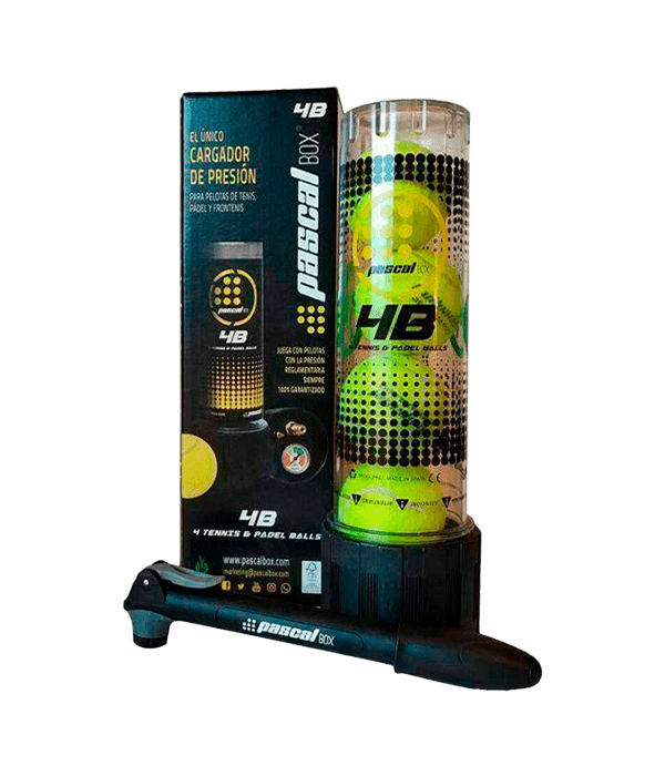 Bullpadel Tubo Pressurizers Pascal Box 4B Padel Balls Bullpadel