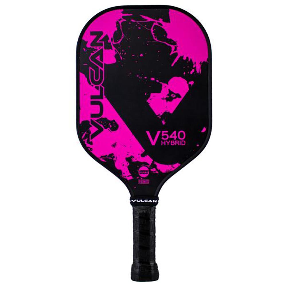 V540 Pickleball Paddle Pink Splatter PROMOTIONS VULCAN
