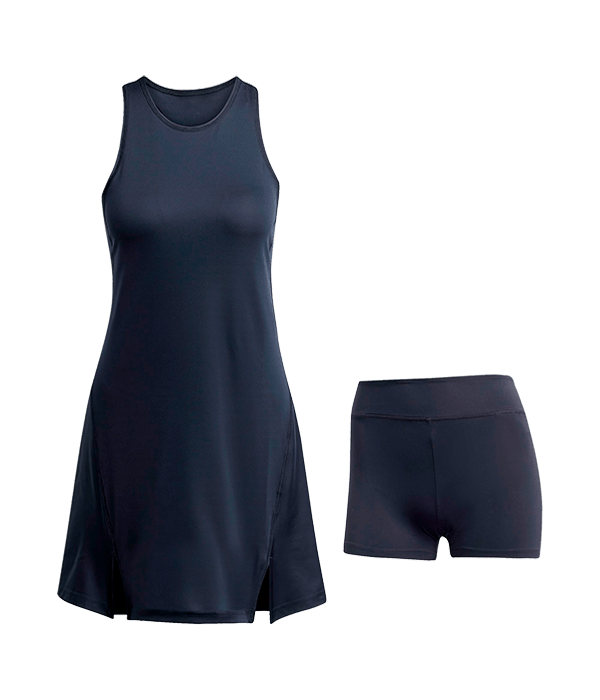 Vestido Adidas Club Tenis Negro 2025 - STARz PADEL