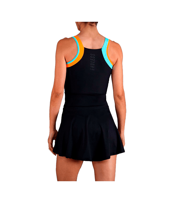 Vestido Endless Orbit Negro 2025 - STARz PADEL