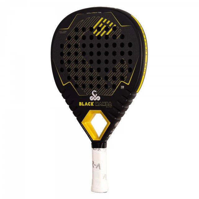 Cargue la imagen en el visor de la galería, VIBOR-A BLACK MAMBA ÉLITE 3K PADEL RACKET
